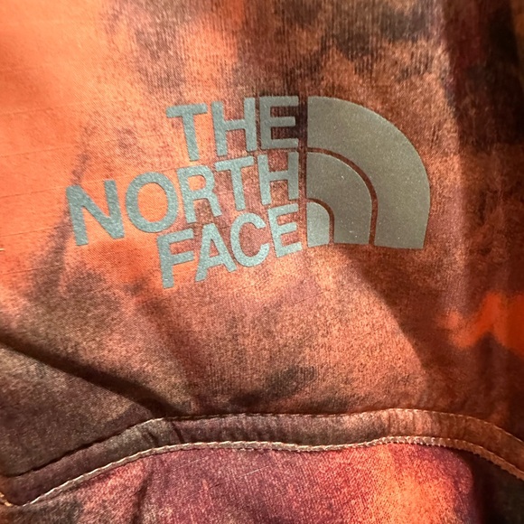 New $210 THE NORTH FACE 2000 Puffer Jacket Parka Coat in coral ice dye print - Picture 8 of 11